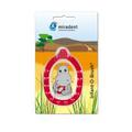 MIRADENT Kinder-Lernzahnbürste Infant-O-Brush rot