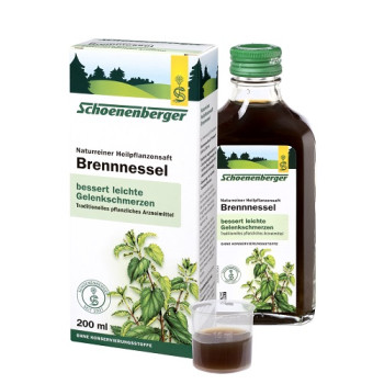 BRENNNESSELSAFT Schoenenberger
