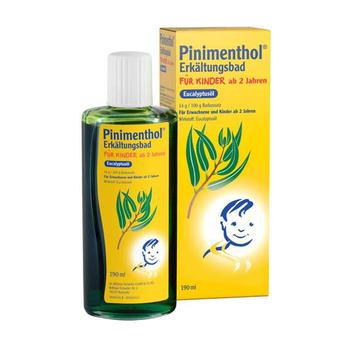 PINIMENTHOL Erkältungsbad f.Kinder ab 2 Jahr.Euca.