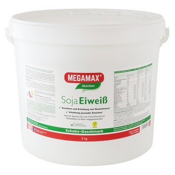 MEGAMAX Soja Eiweiß Schoko Pulver