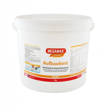 MEGAMAX Aufbaukost Schoko Pulver