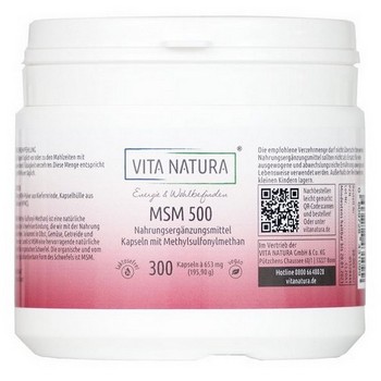 MSM KAPSELN 500 mg