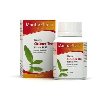 MANTRA grüner Tee Extrakt plus Kapseln