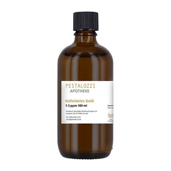Kolloidales Gold (Goldwasser) ca. 1-3 ppm