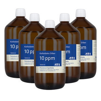 Kolloidales Silber (Silberwasser) 10 ppm