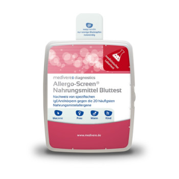 ALLERGO SCREEN Bluttest Nahrungsmittel