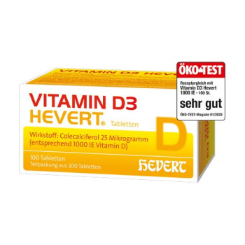 VITAMIN D3 HEVERT Tabletten