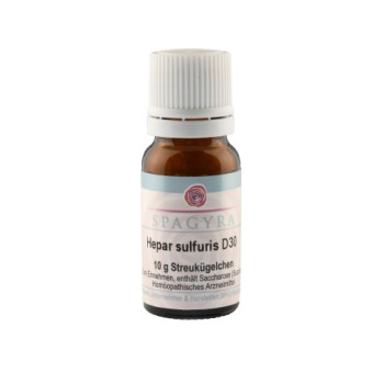 HEPAR SULFURIS D 30 Globuli