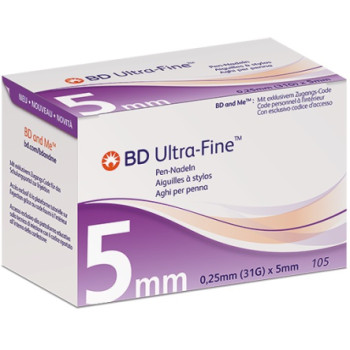 BD ULTRA-FINE Pen-Nadeln 5 mm 31 G