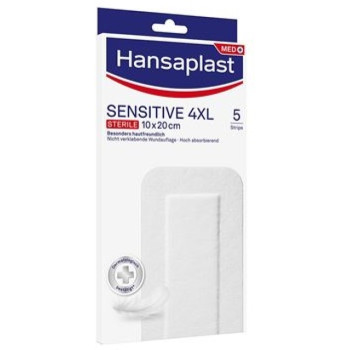 HANSAPLAST Sensitive Wundverband steril 10x20 cm