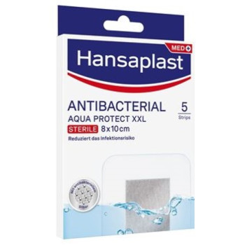 HANSAPLAST Aqua Protect Wundverb.steril 8x10 cm