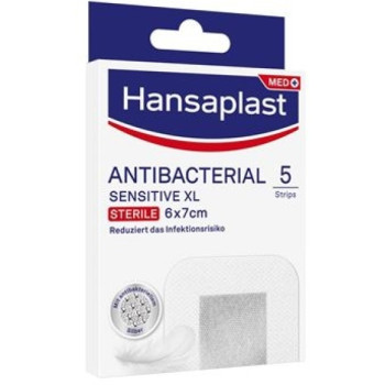 HANSAPLAST Sensitive Wundverband steril 6x7 cm