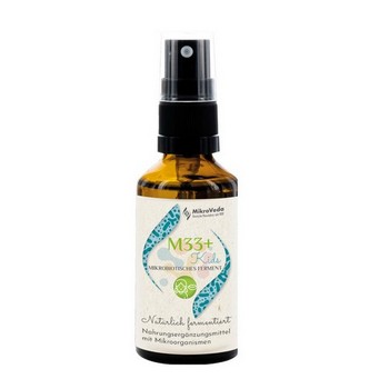 MIKROVEDA M33+ Kids mikrobiotisch Tropfen z.Einn.
