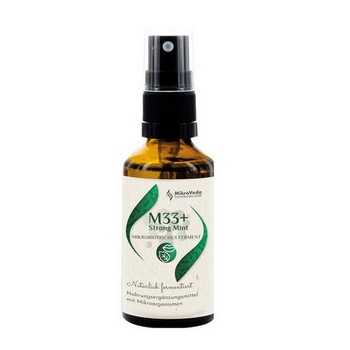 MIKROVEDA M33+ mikrobiotisch strong mint Sprühfl.