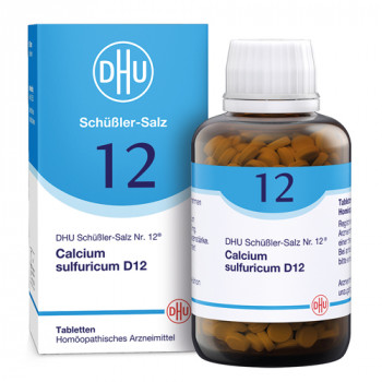 BIOCHEMIE DHU 12 Calcium sulfuricum D 12 Tabletten
