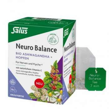 NEURO BALANCE Bio Ashwagandha+Hopfen Tee Salus