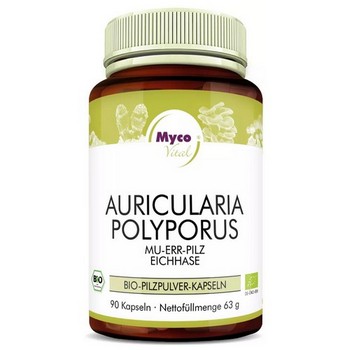AURICULARIA POLYPORUS Bio Pilzpulver-Kapseln