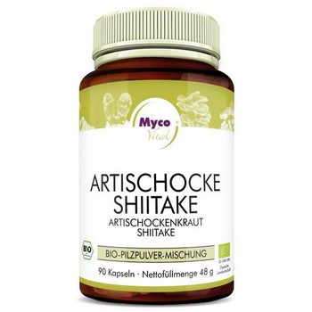 ARTISCHOCKE SHIITAKE Bio Pilzpulver-Mischung Kaps. ARTISCHOCKE SHIITAKE Bio Pilzpulver-Mischung Kaps.