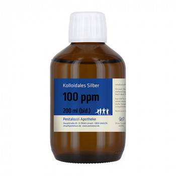 Kolloidales Silber bidest. (Silberwasser) 100 ppm