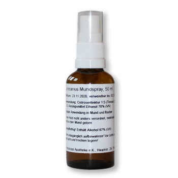 Cistus Mundspray (Cistrosentinktur 1:5) Cistus Mundspray (Cistrosentinktur 1:5)