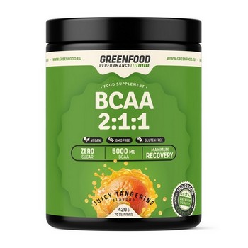 Greenfood Performance BCAA 2:1:1 Juicy tangerine