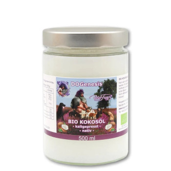 Robert Franz Bio Kokosöl- kaltgepresst -nativ- 500ml