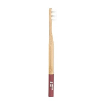 Bambuszahnbürste medium rot