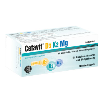 CEFAVIT D3 K2 Mg Hartkapseln